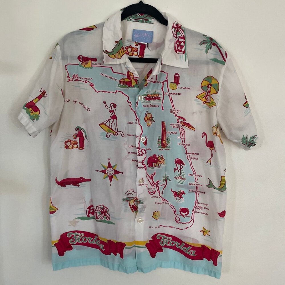 Vintage Hawaiian shirt | Nick & Nora | Size: M